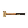 ABC-3BW 3 lb. brass hammer with hickory wood handle